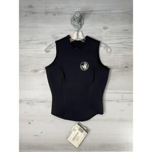 Body Glove Womens Under Vest Wetsuit Top Size 9 Neoprene Black 1321W.A Surf Dive